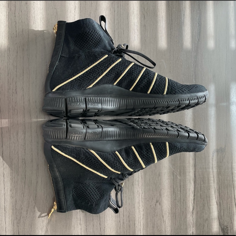 MOVING SALE! Nike x Balmain, LIMITED, M9.5, High-top Gold zipup